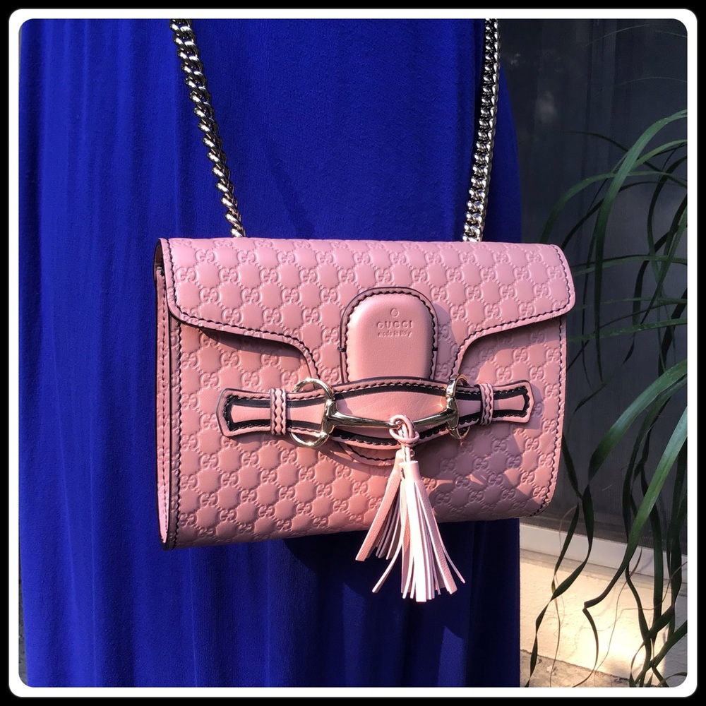 ❌SOLD❌Gucci Emily chain Microguccissima bag - Picture 4 of 14